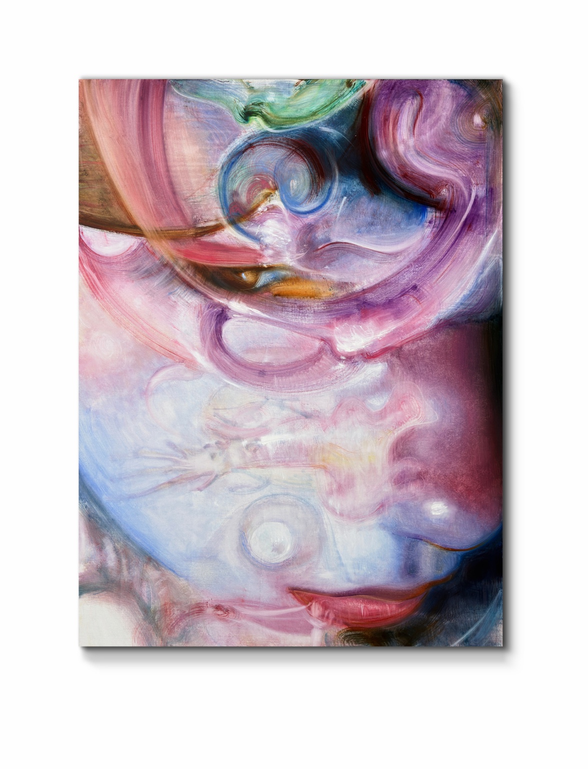 This, Here, Now (2026), oil painting by Anna Xiang